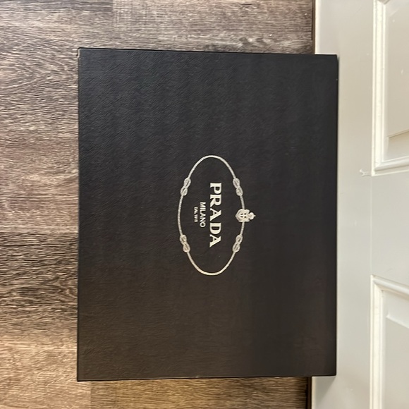 Prada Men’s Monolith brushed leather and Re-Nylon boots with pouch - Picture 8 of 8